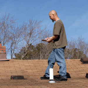 roofers welland - The Dos and Don'ts of Maintaining Your Roof - a man inspecting a roof